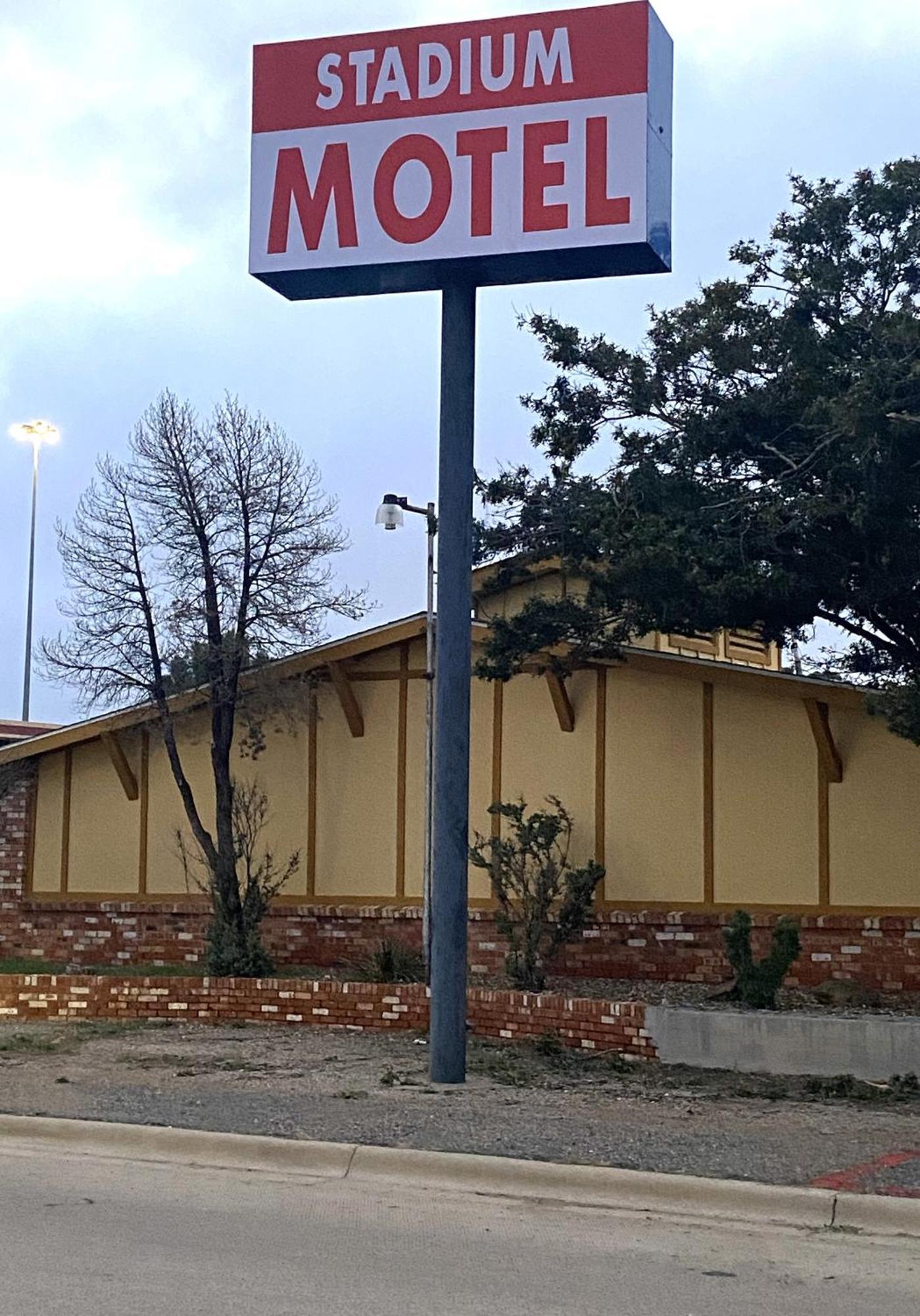 Stadium Motel - Lubbock Medical Center Екстер'єр фото
